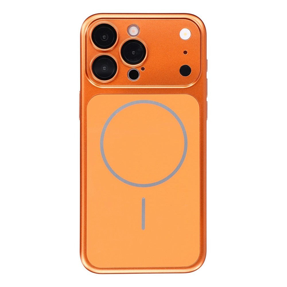 iPhone 14 Pro EIDERWOOD Hårdt Plast Bagside Cover m. Kamerabeskytter - MagSafe Kompatibel - Orange