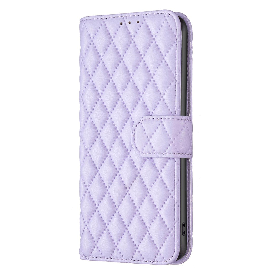 Google Pixel 11a EIDERWOOD Tekstureret Kunstlæder Flip Cover - Lilla