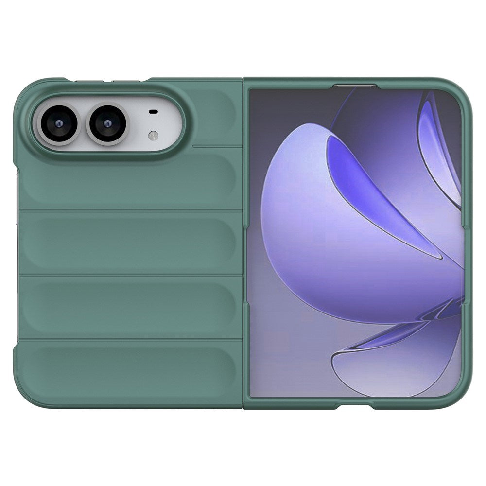 EIDERWOOD iPhone Fold Rugged Plast Mobil Cover - Grøn
