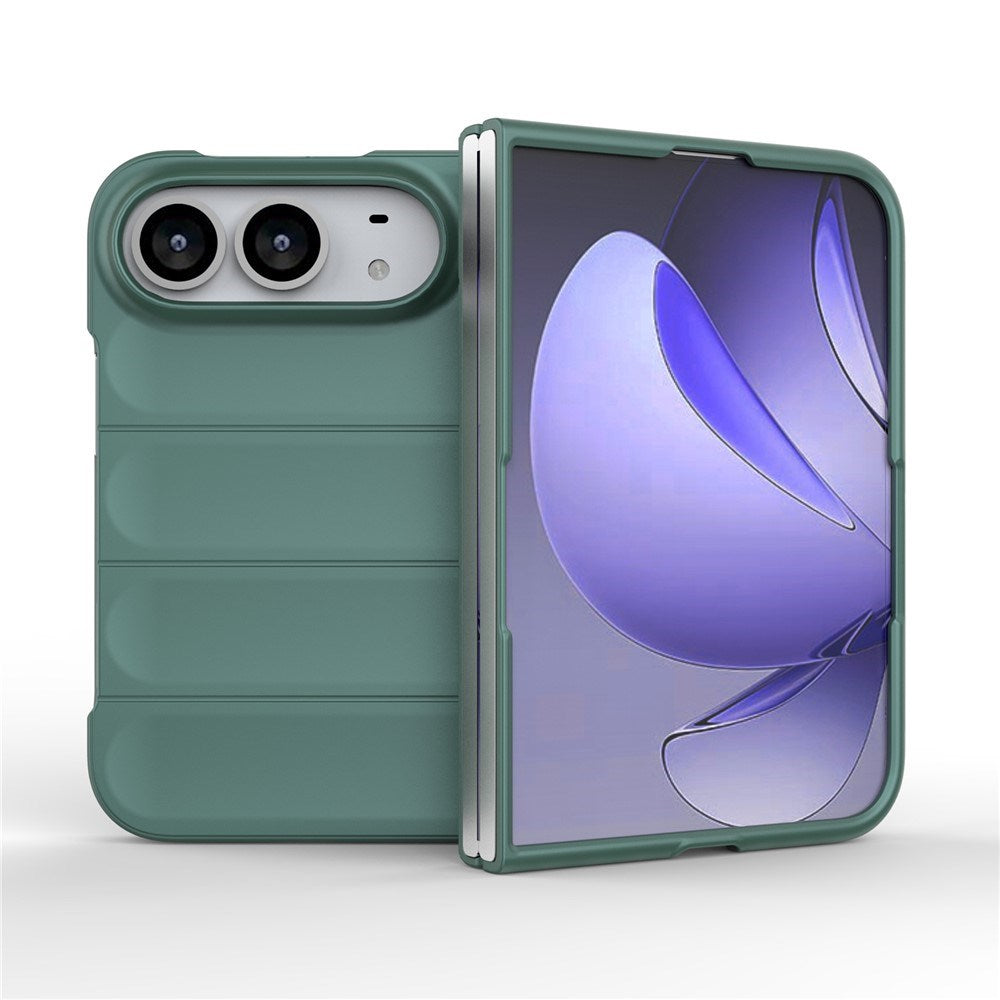EIDERWOOD iPhone Fold Rugged Plast Mobil Cover - Grøn