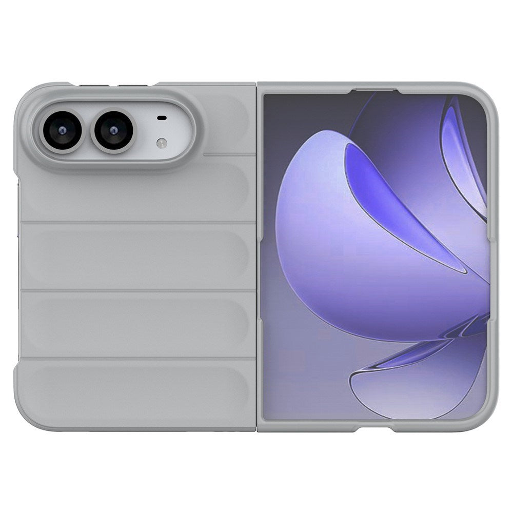 EIDERWOOD iPhone Fold Rugged Plast Mobil Cover - Grå