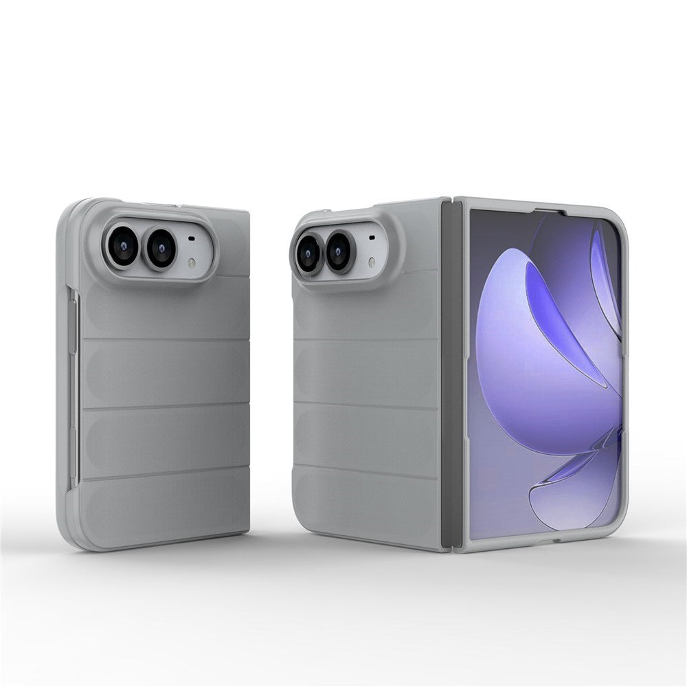 EIDERWOOD iPhone Fold Rugged Plast Mobil Cover - Grå