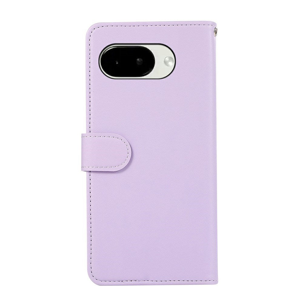 Google Pixel 11a EIDERWOOD Kunstlæder Flip Cover m. RFID - Lilla