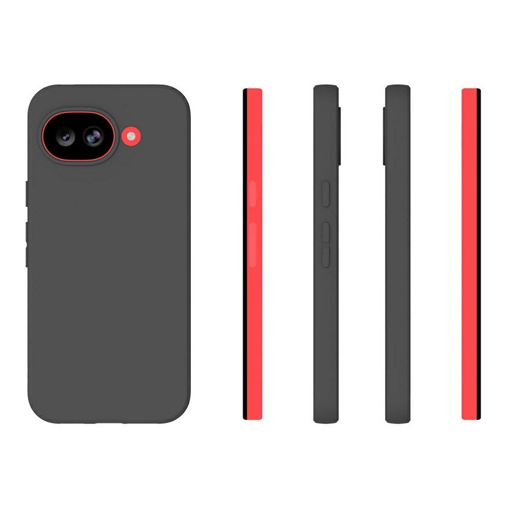 Google Pixel 11a EIDERWOOD Mat Fleksibelt Plast Bagside Cover - Sort