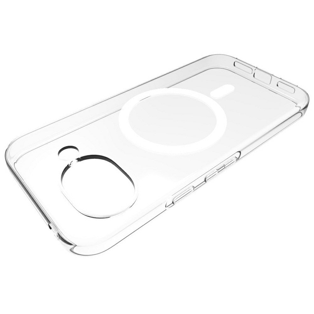 Google Pixel 11a EIDERWOOD Fleksibelt Plast Bagside Cover - MagSafe Kompatibel - Gennemsigtig