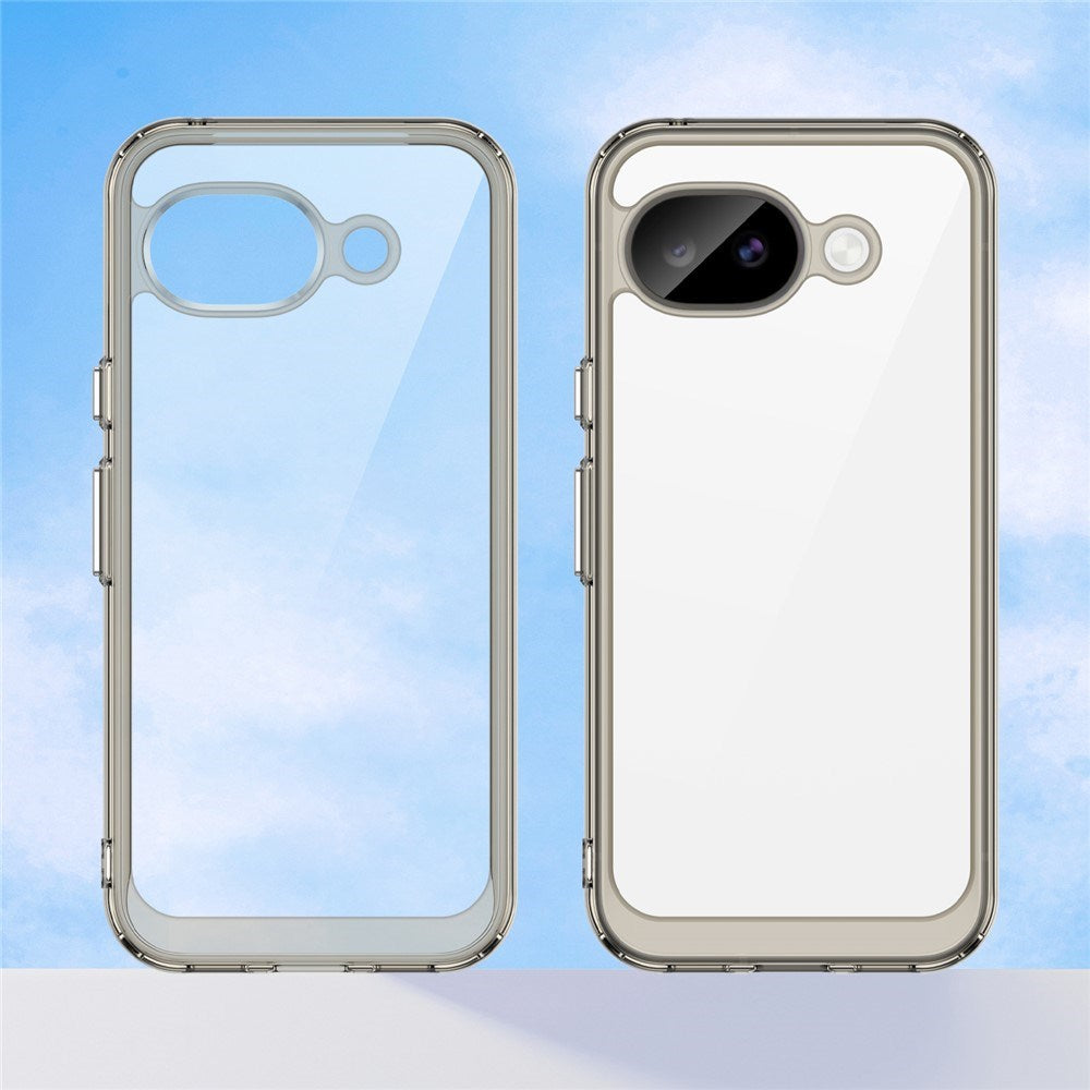 Google Pixel 11a EIDERWOOD Hybrid Plast Bagside Cover - Gennemsigtig / Grå