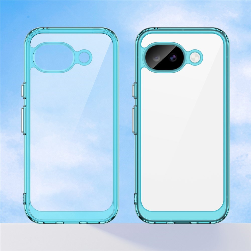 Google Pixel 11a EIDERWOOD Hybrid Plast Bagside Cover - Gennemsigtig / Blå