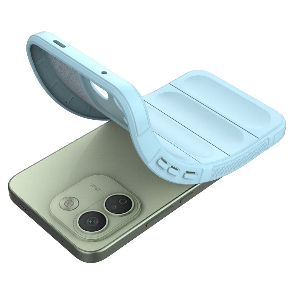 Xiaomi Redmi Note 17 Pro Max (5G) EIDERWOOD Rugged Plast Bagside Cover - Lyseblå