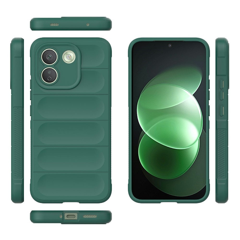 Xiaomi Redmi Note 17 Pro Max (5G) EIDERWOOD Rugged Plast Bagside Cover - Grøn