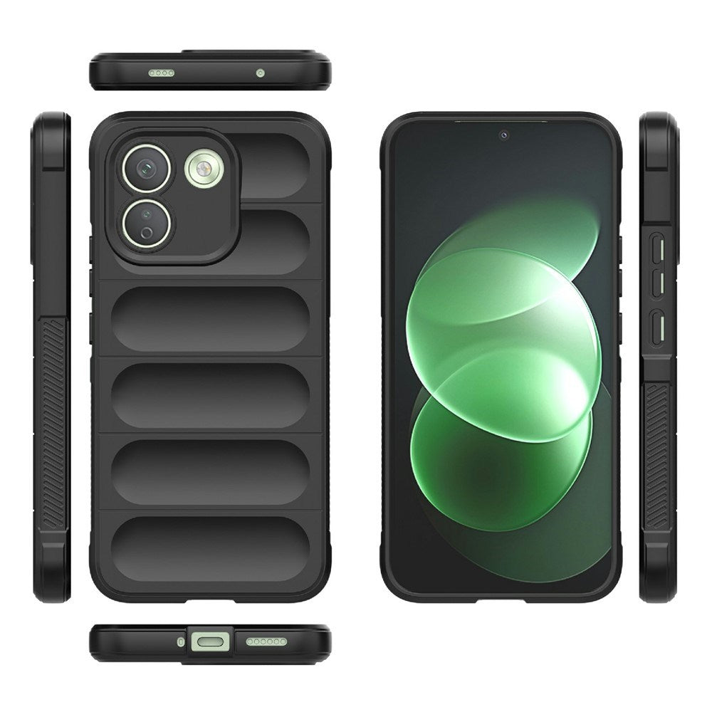 Xiaomi Redmi Note 17 Pro Max (5G) EIDERWOOD Rugged Plast Bagside Cover - Sort