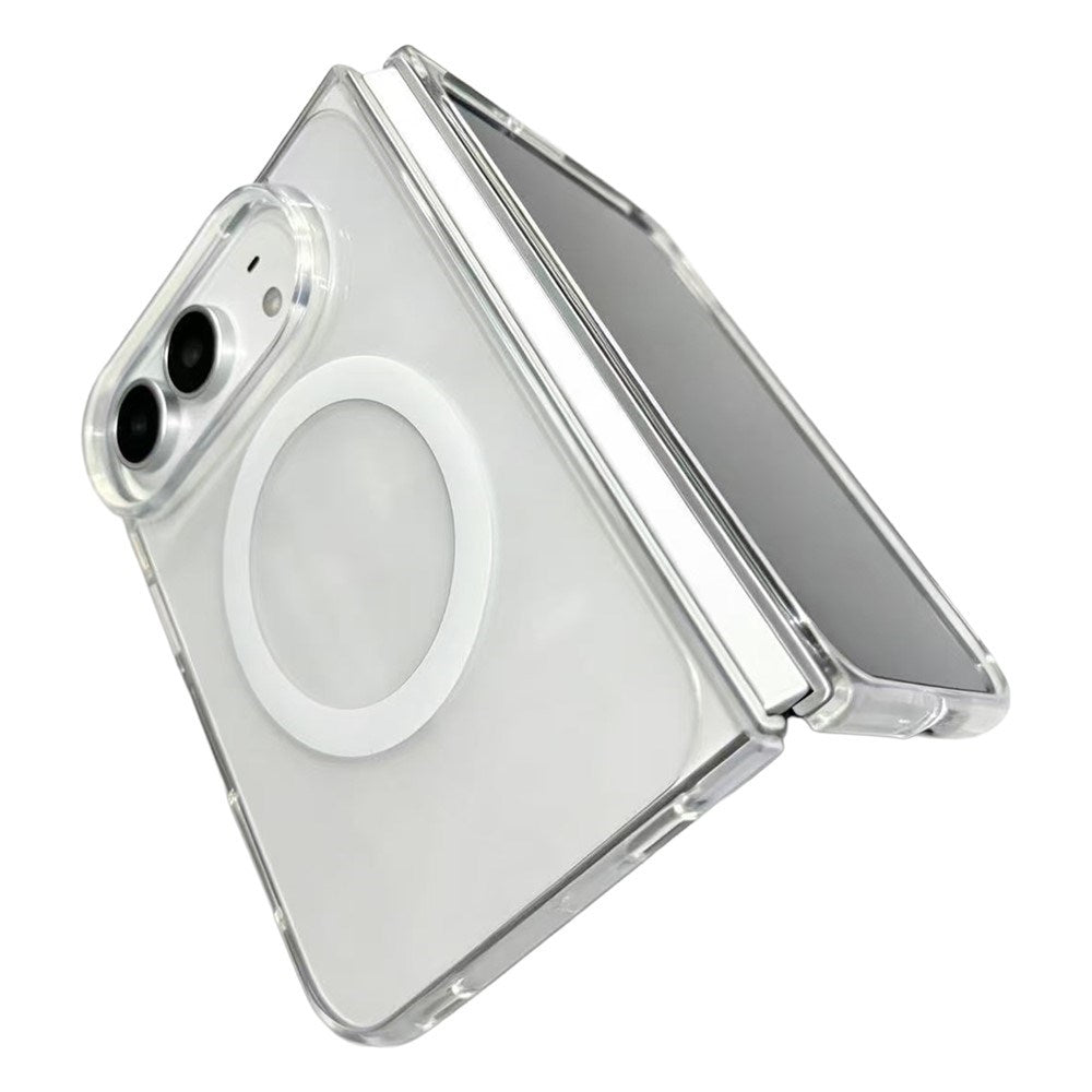 iPhone Duo 3-i-1 Mobil Cover med Privacy Skærmbeskyttelse & Kameralinsebeskyttelsesglas - MagSafe Kompatibel - Gennemsigtig
