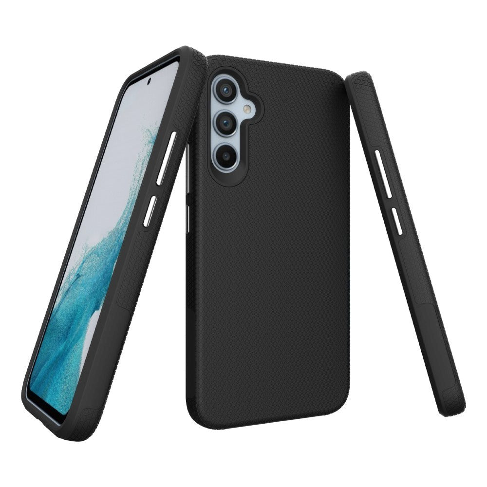 Samsung Galaxy A34 (5G) Håndværker Hybrid Bagside Cover - Sort