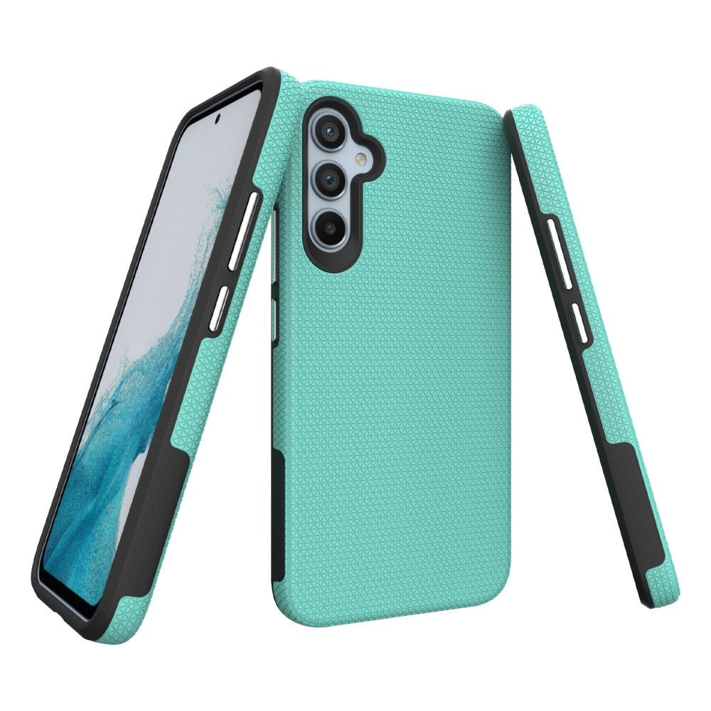 Samsung Galaxy A34 (5G) Håndværker Hybrid Bagside Cover - Mintgrøn