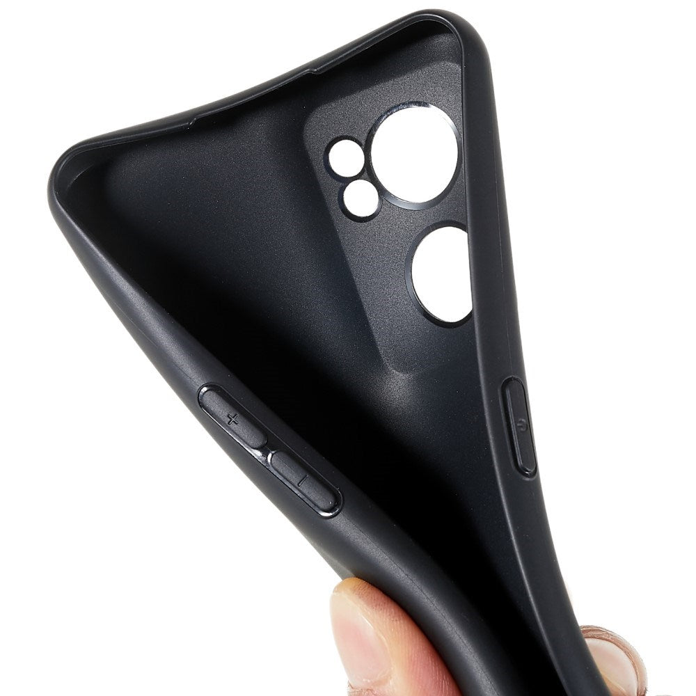 EIDERWOOD OnePlus Nord CE 2 (5G) Mat Fleksibel Plastik Bagside Cover - Sort