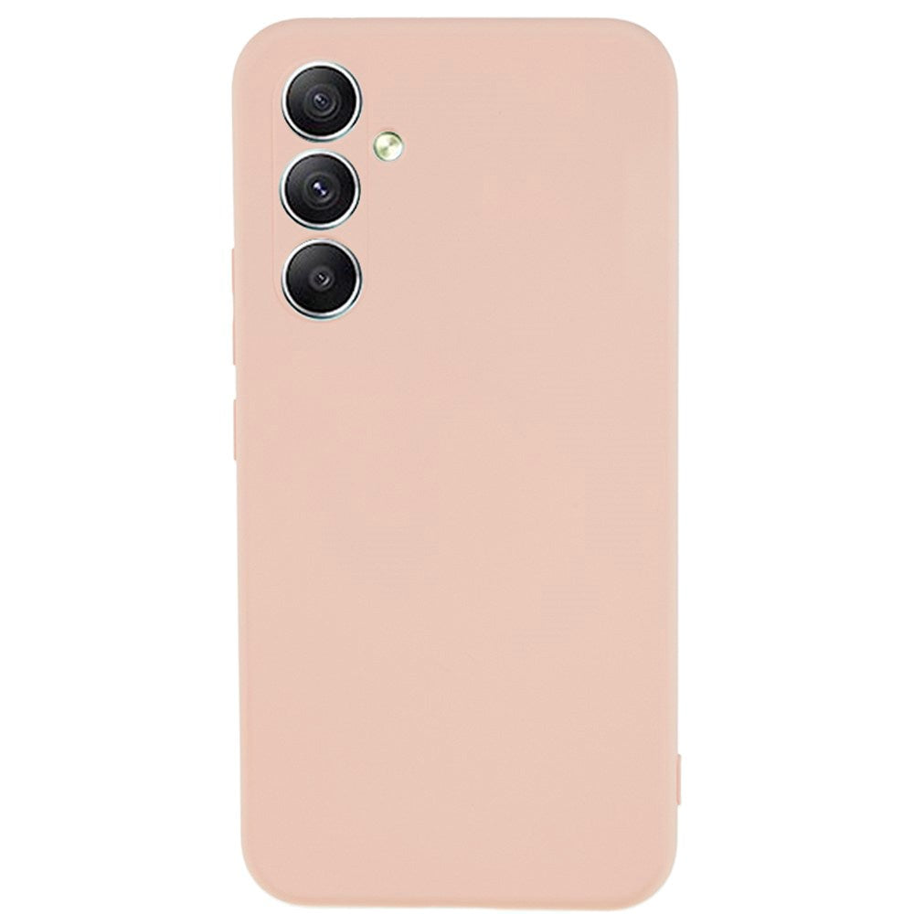 Samsung Galaxy A34 (5G) - EIDERWOOD Foret Fleksibelt Plast Cover - Lyserød