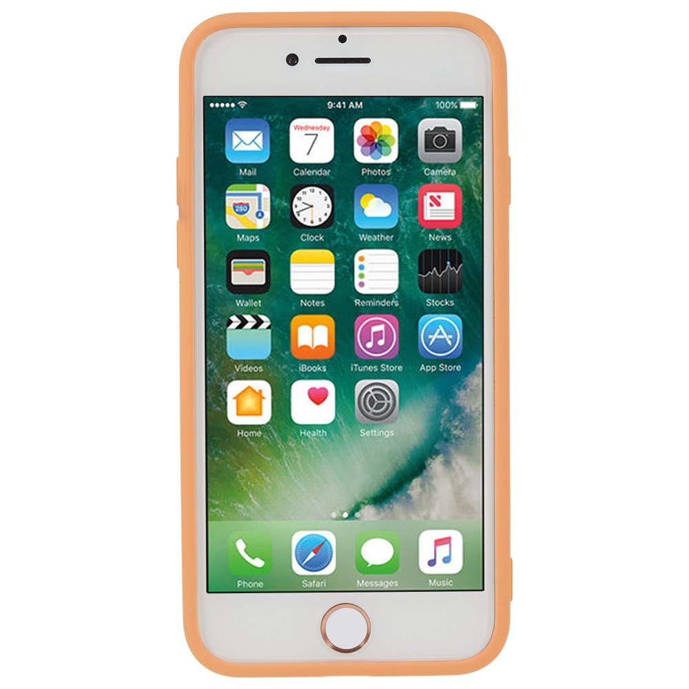 EIDERWOOD iPhone SE (2022 / 2020) / 8 / 7 - Foret Fleksibelt Plast Cover - Orange