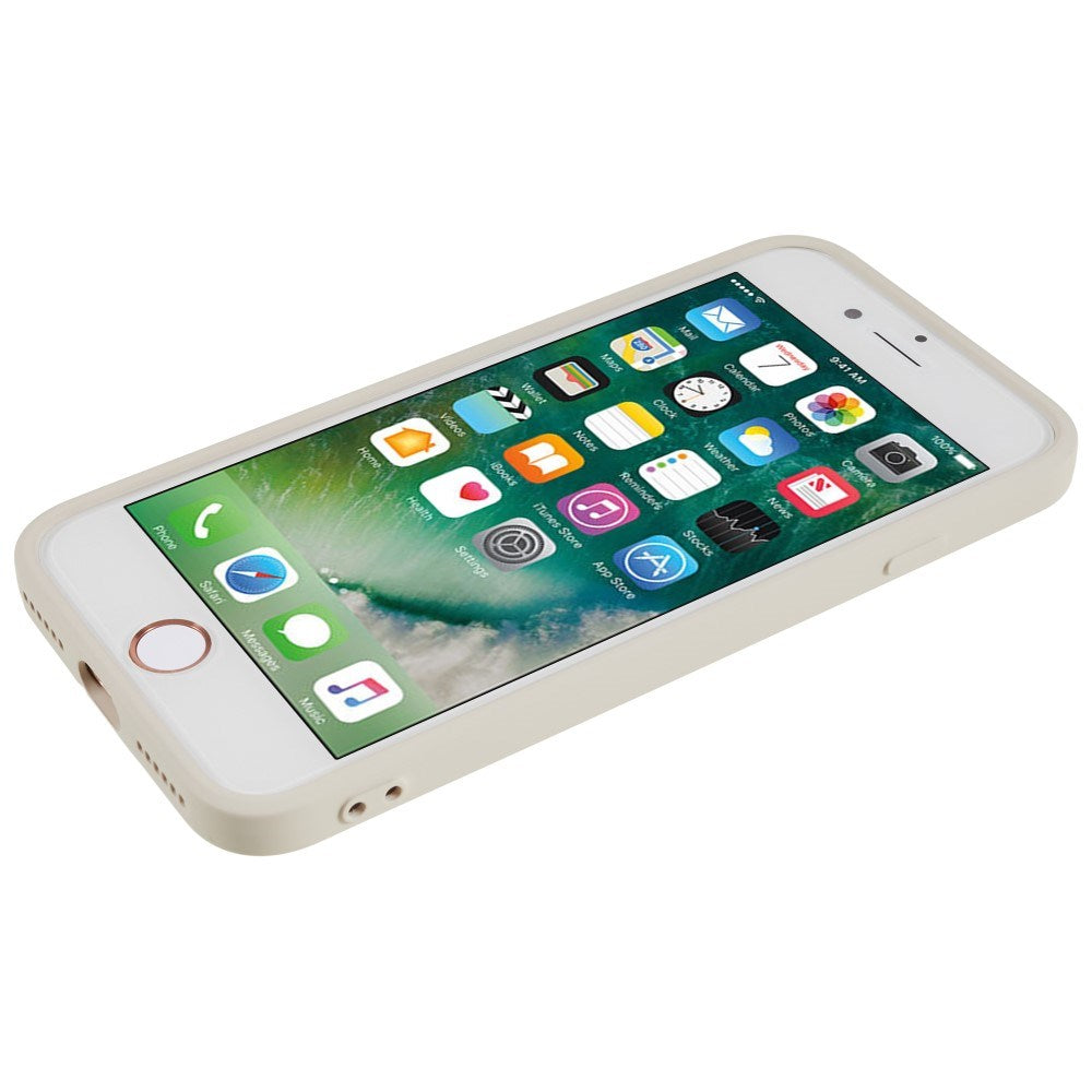 EIDERWOOD iPhone SE (2022 / 2020) / 8 / 7 - Foret Fleksibelt Plast Cover - Hvid