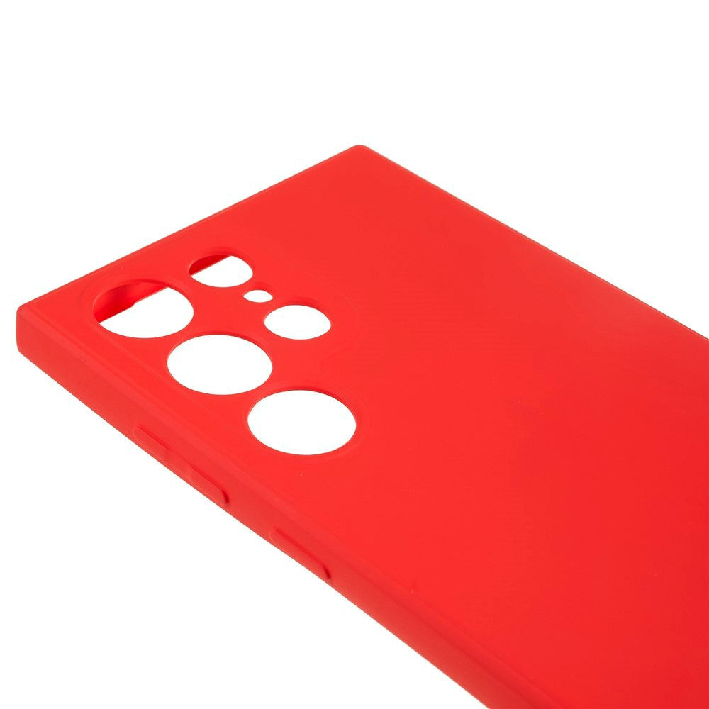 Samsung Galaxy S22 Ultra - EIDERWOOD Foret Fleksibelt Plast Cover - Rød