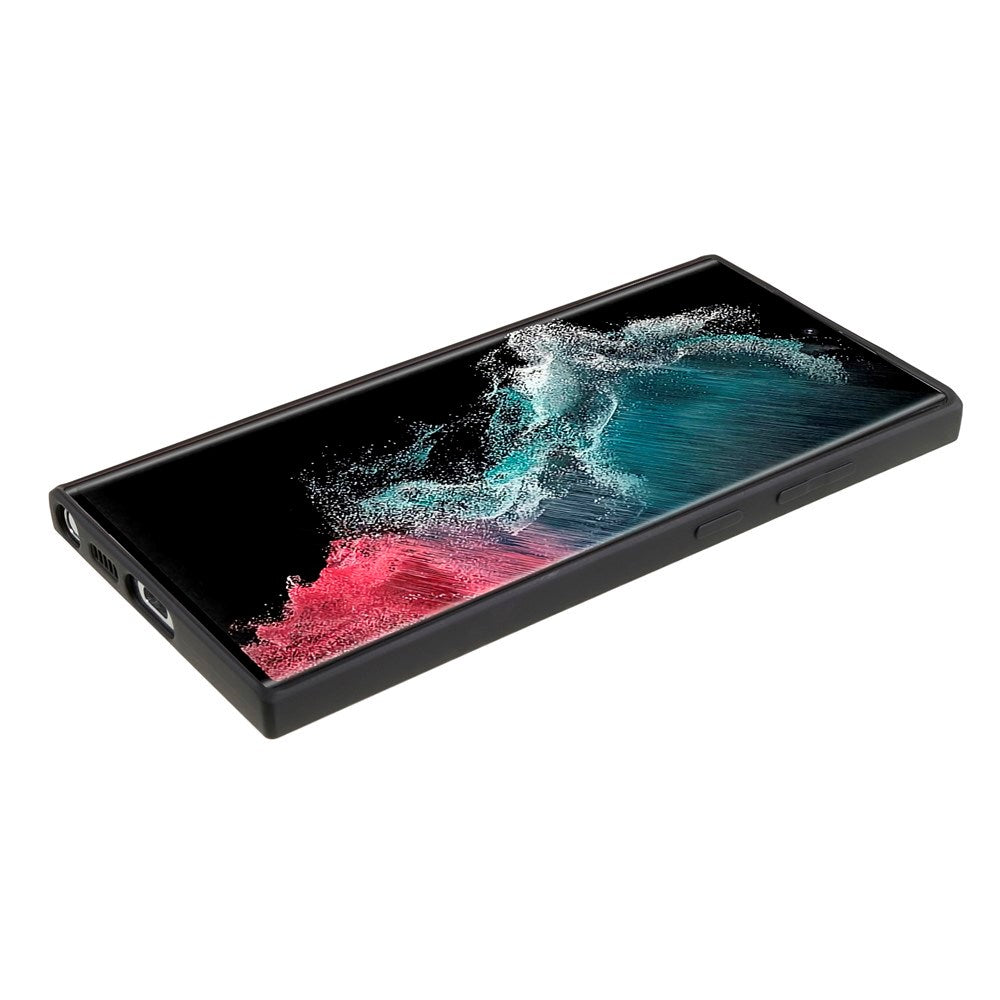 Samsung Galaxy S22 Ultra - EIDERWOOD Foret Fleksibelt Plast Cover - Sort