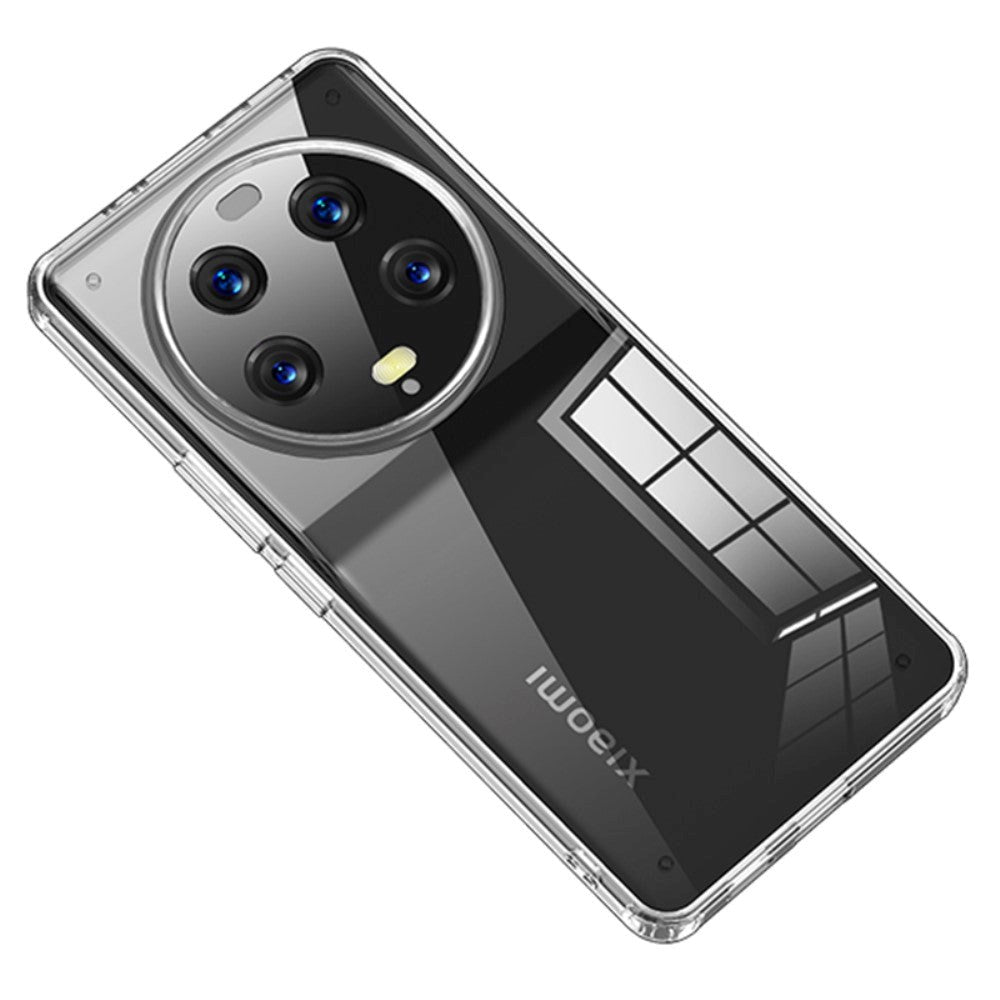 Xiaomi 13 Ultra Hybrid Plastik Bagside Cover - Gennemsigtig