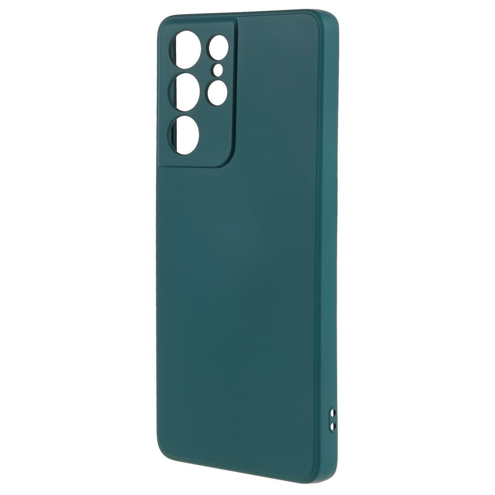 Samsung Galaxy S21 Ultra - EIDERWOOD Foret Fleksibelt Plast Cover - Grøn
