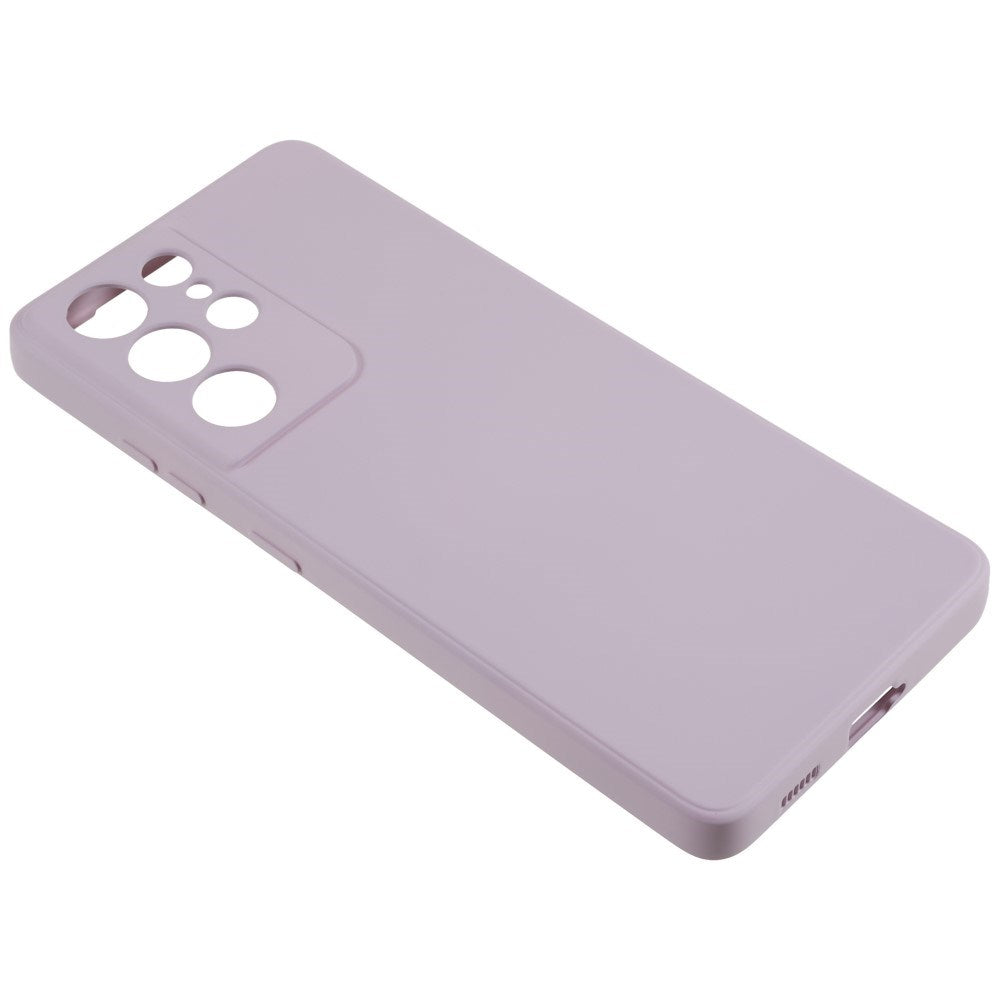 Samsung Galaxy S21 Ultra - EIDERWOOD Foret Fleksibelt Plast Cover - Lilla