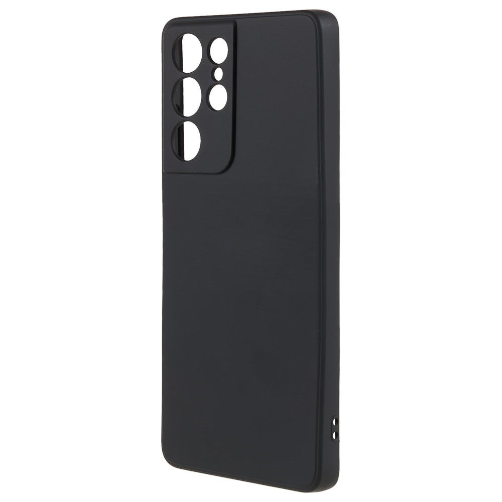 Samsung Galaxy S21 Ultra - EIDERWOOD Foret Fleksibelt Plast Cover - Sort