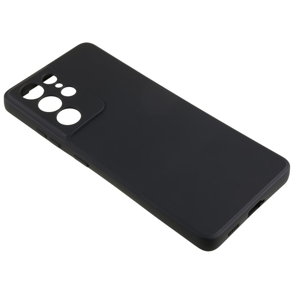 Samsung Galaxy S21 Ultra - EIDERWOOD Foret Fleksibelt Plast Cover - Sort