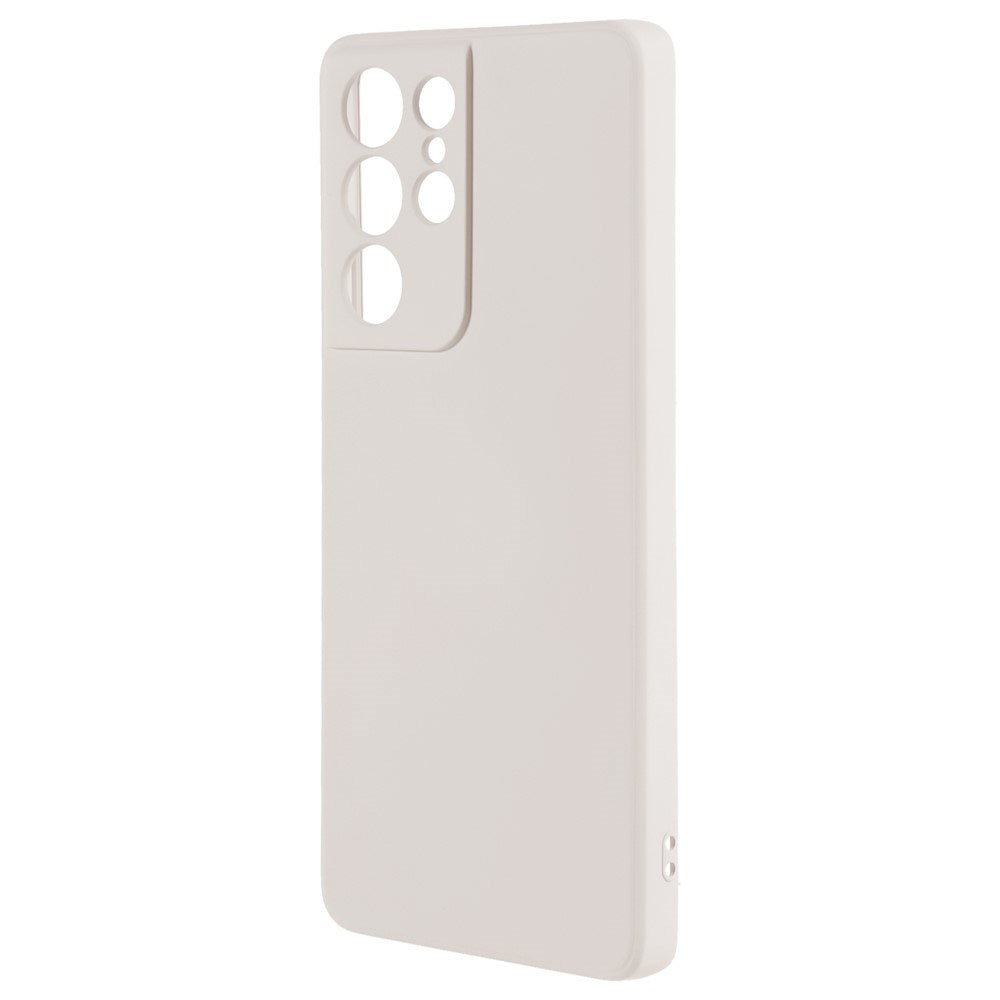 Samsung Galaxy S21 Ultra - EIDERWOOD Foret Fleksibelt Plast Cover - Beige