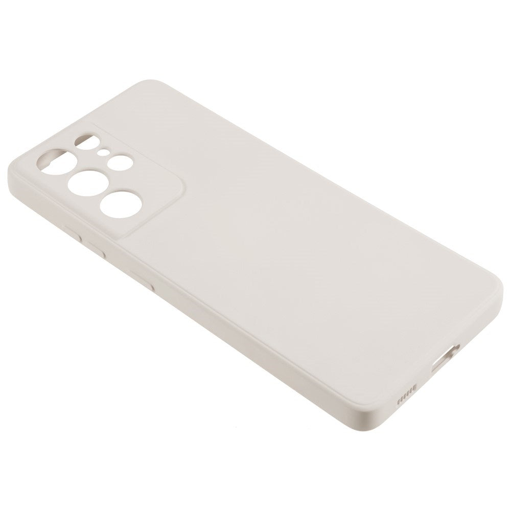Samsung Galaxy S21 Ultra - EIDERWOOD Foret Fleksibelt Plast Cover - Beige