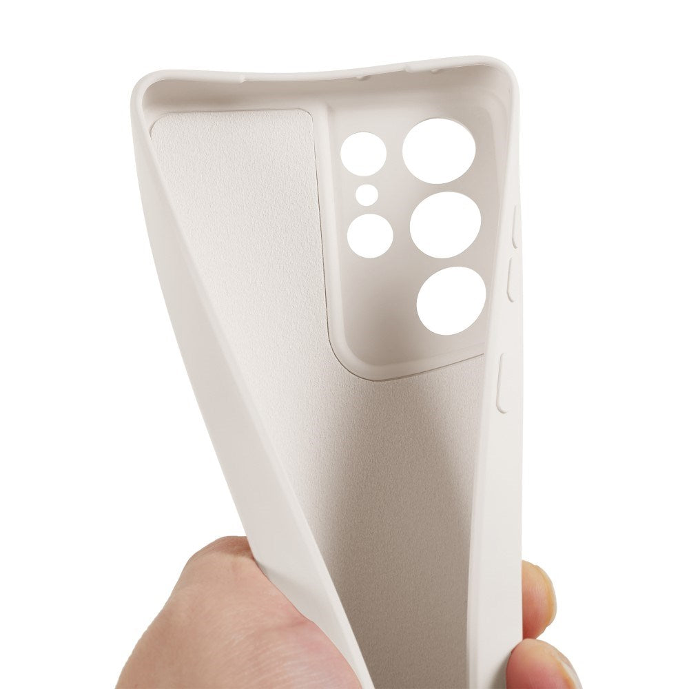 Samsung Galaxy S21 Ultra - EIDERWOOD Foret Fleksibelt Plast Cover - Beige