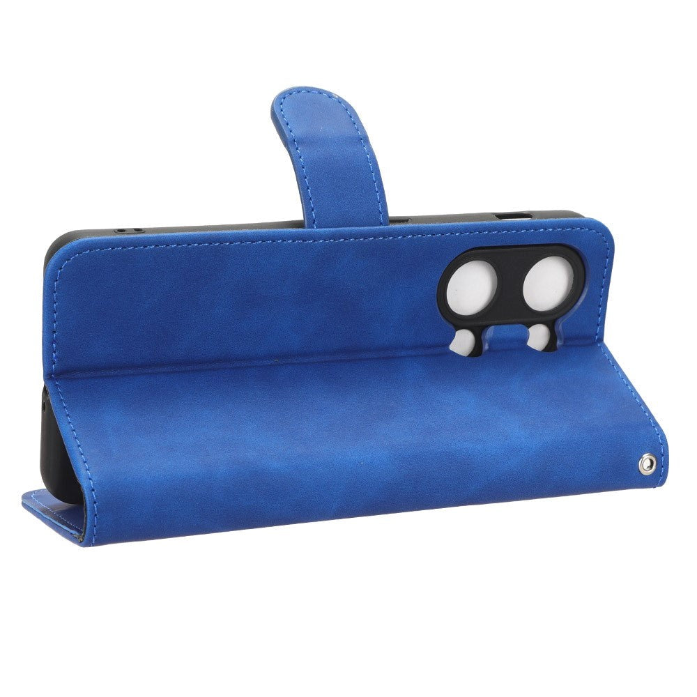 OnePlus Nord 3 (5G) Læder Flip Cover m. Pung og Ståfunktion - Blå