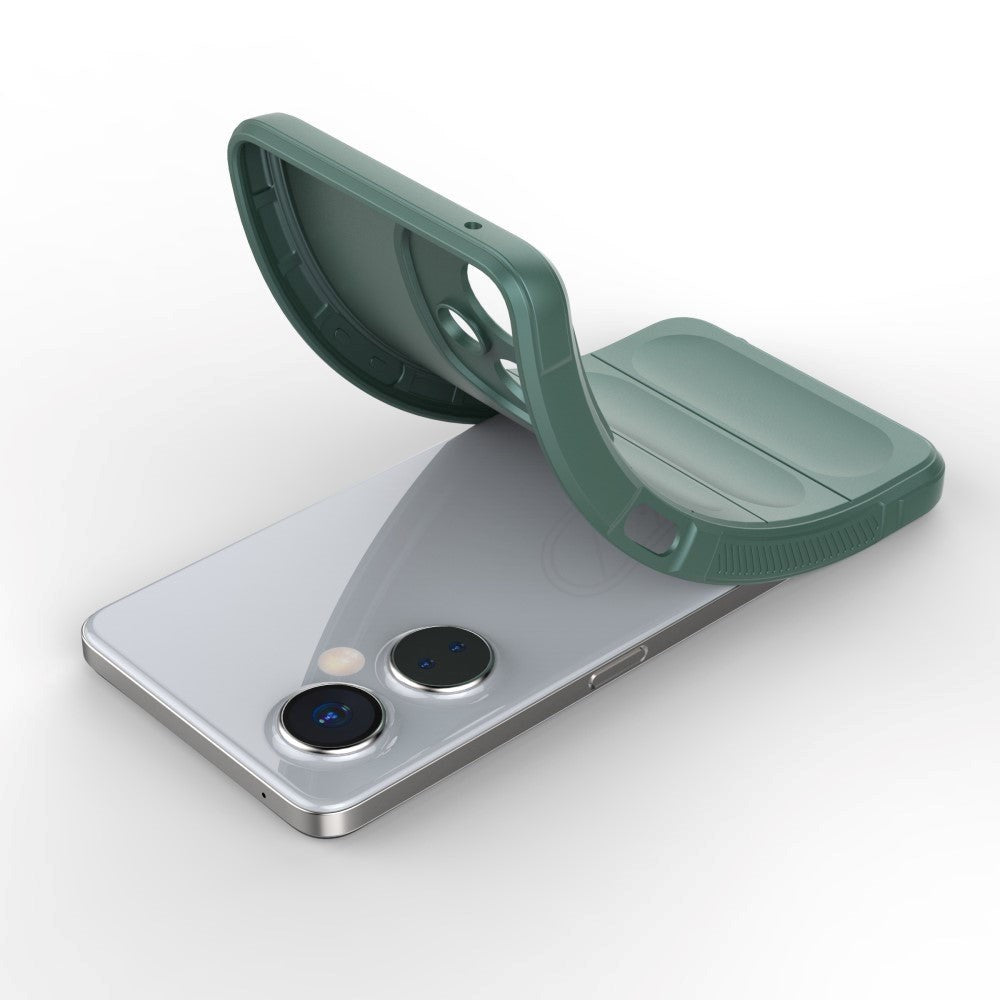 OnePlus Nord CE 3 Lite (5G) Fleksibelt Plastik Bagside Cover - Grøn