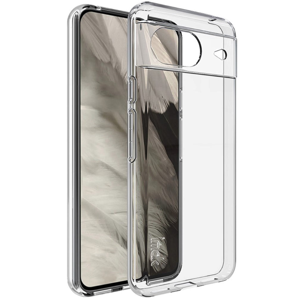 Google Pixel 8 IMAK UX-5 Series Fleksibelt Plastik Bagside Cover - Gennemsigtig