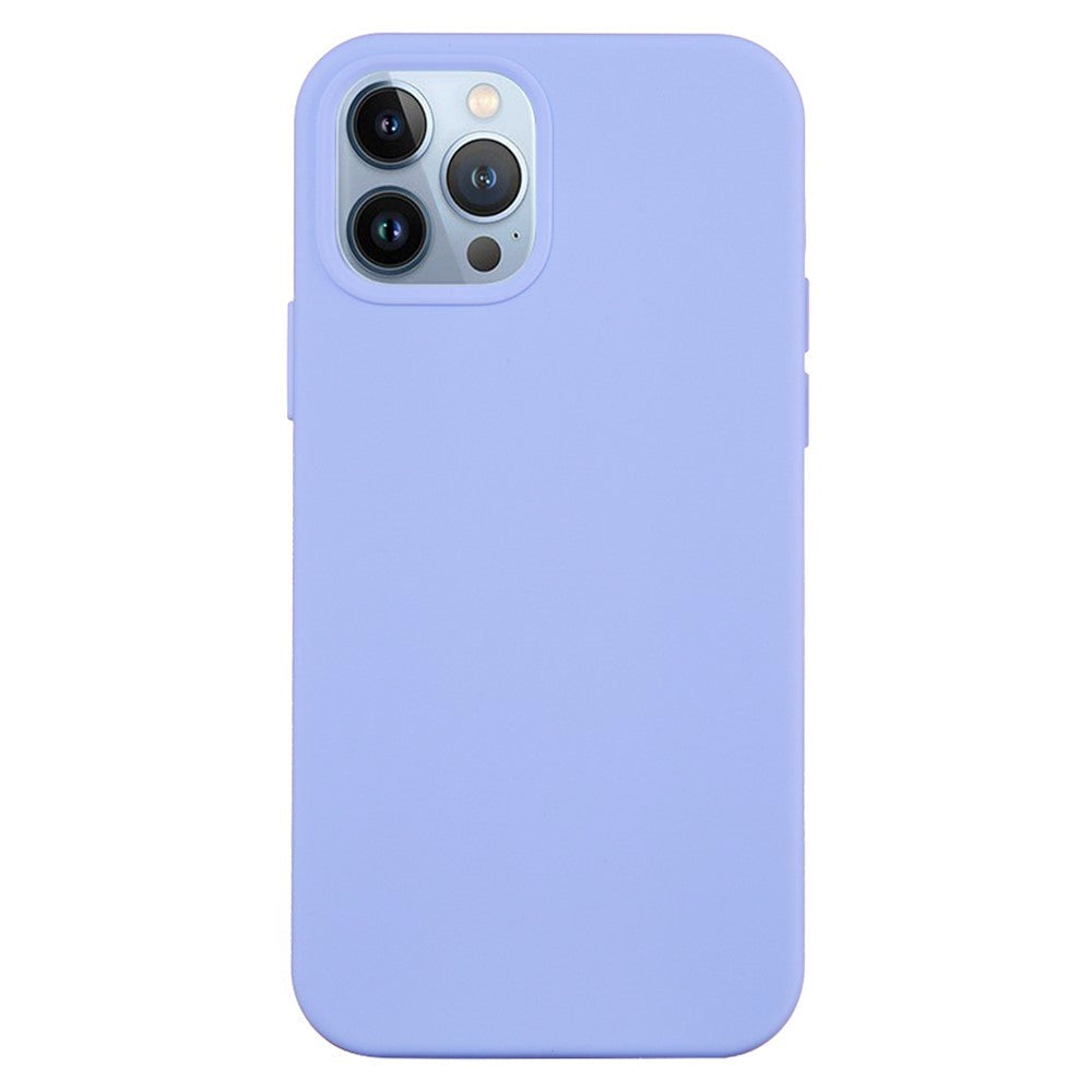 iPhone 15 Pro Max Liquid Silikone Bagside Cover - Lilla