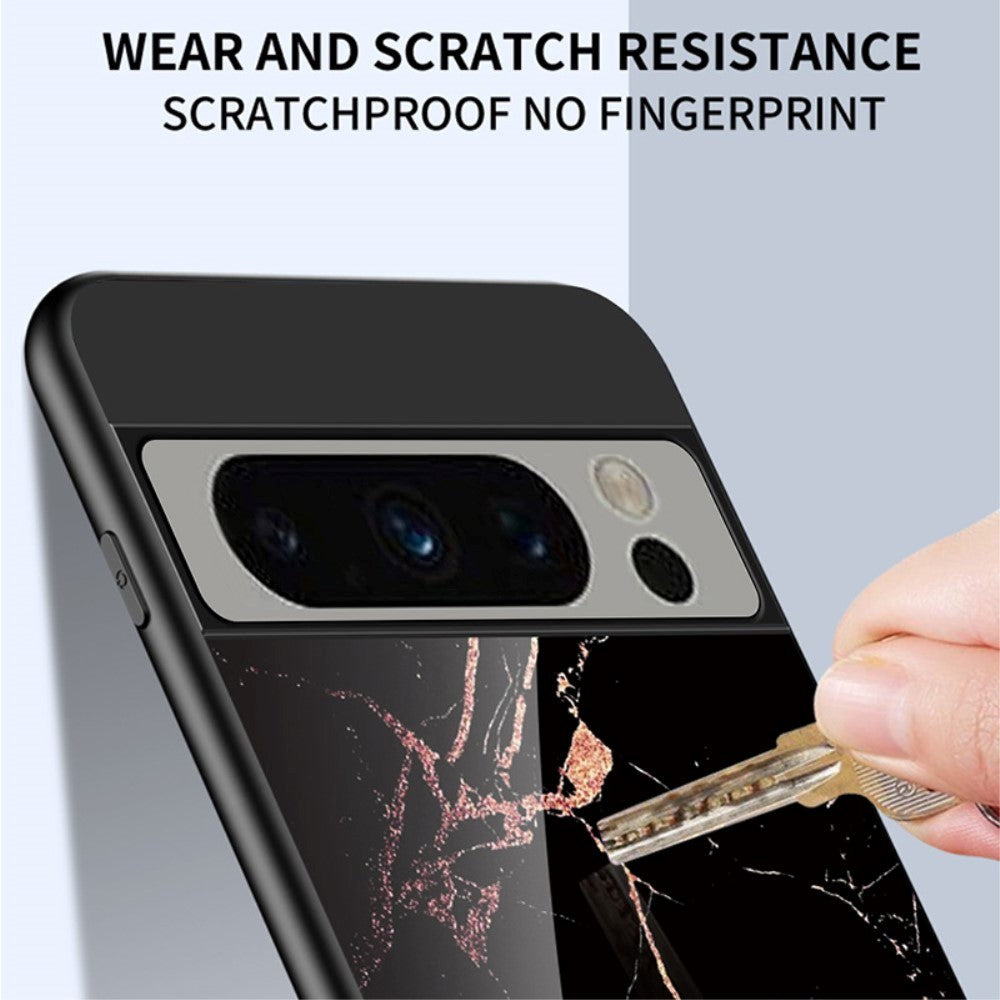 Google Pixel 8 Pro Plastik Bagside Cover m. Glasbagside - Due Motiv