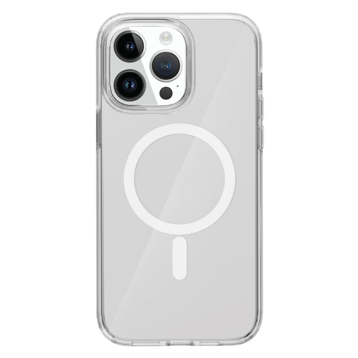 iPhone 15 Pro Max EIDERWOOD Hybrid Plastik Bagside Cover - MagSafe Kompatibel - Gennemsigtig