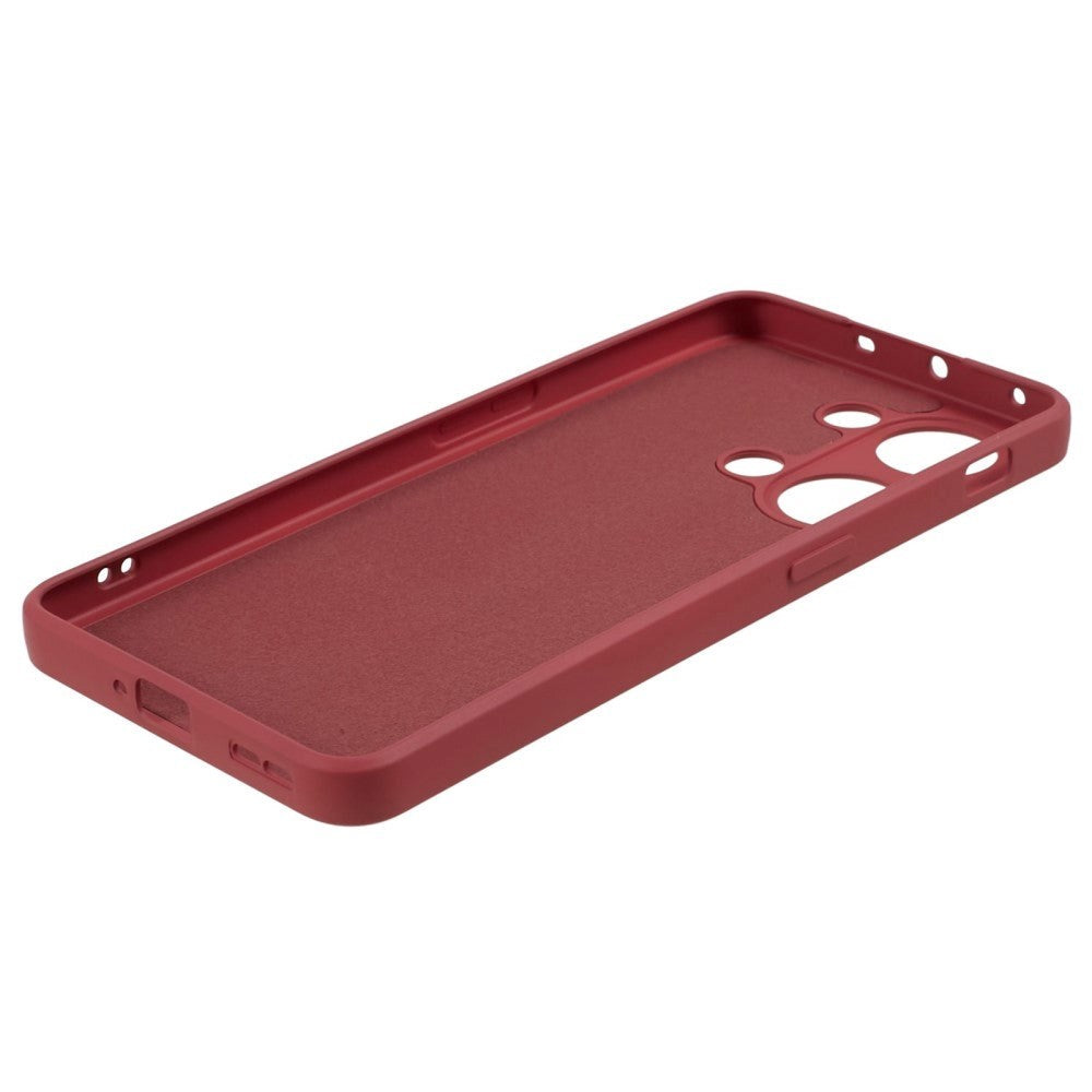 OnePlus Nord 3 5G Fleksibelt Plastik Bagside Cover - Rust Rød