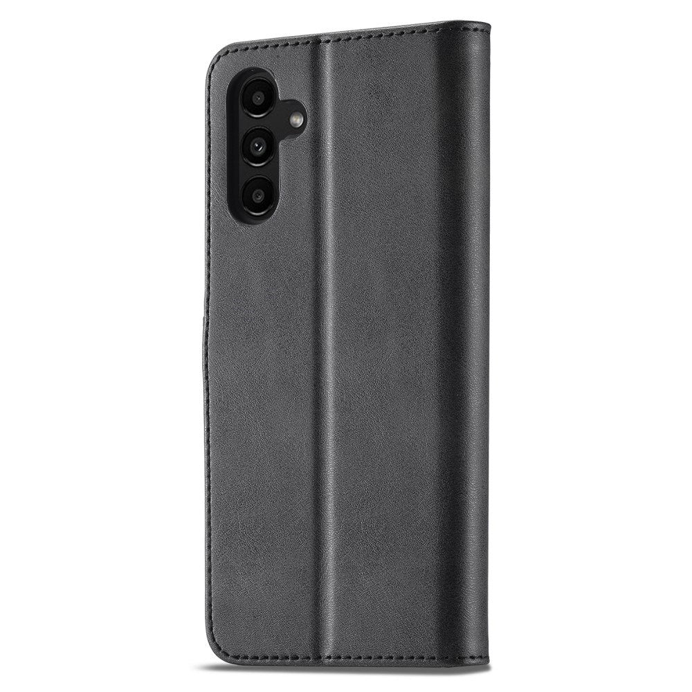 EIDERWOOD Samsung Galaxy S23 FE Kunstlæder Flip Cover m. Pung & Ståfunktion - Sort