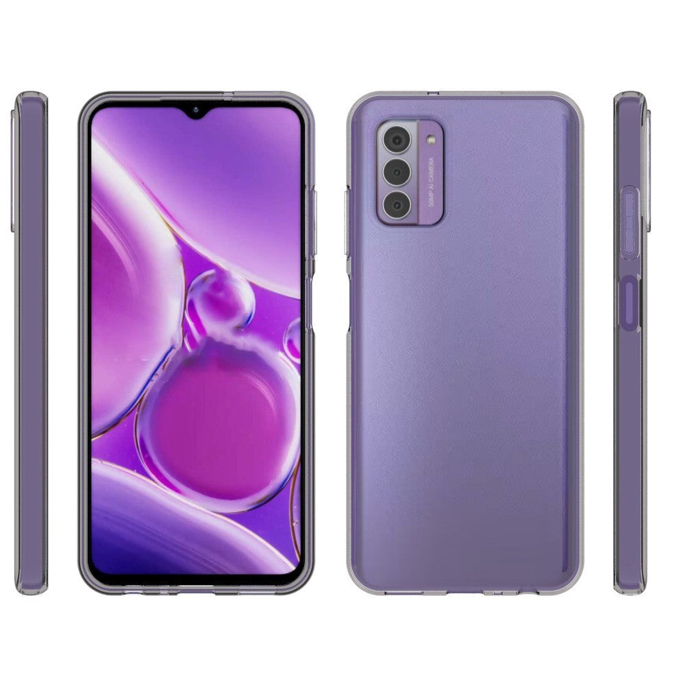 Nokia G42 Fleksibel Plastik Bagside Cover - Gennemsigtig