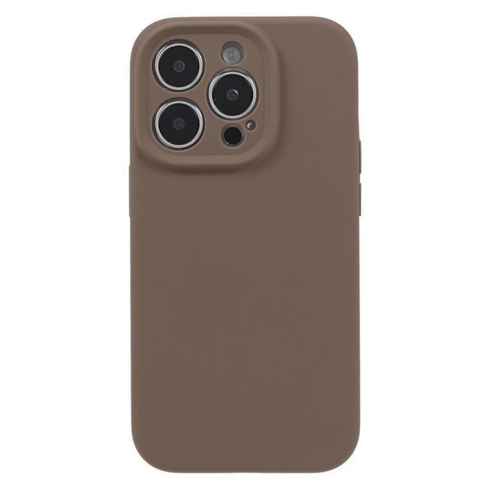 EIDERWOOD iPhone 13 Pro Hybrid Silikone Bagside Cover - Brun