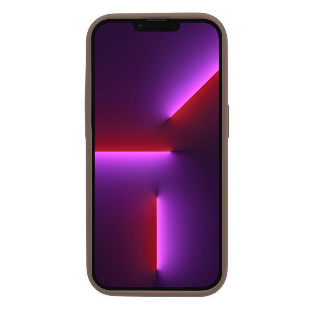 EIDERWOOD iPhone 13 Pro Hybrid Silikone Bagside Cover - Brun