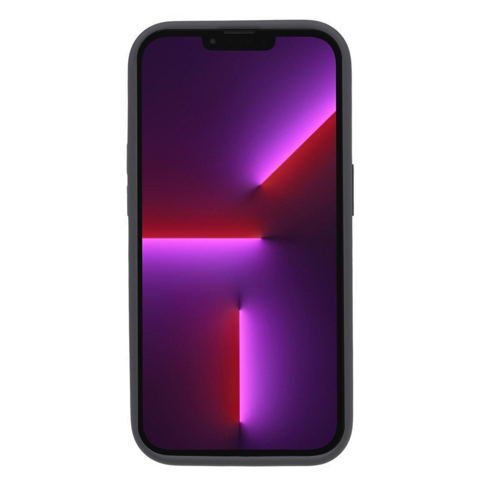 EIDERWOOD iPhone 13 Pro Hybrid Silikone Bagside Cover - Mørkegrå