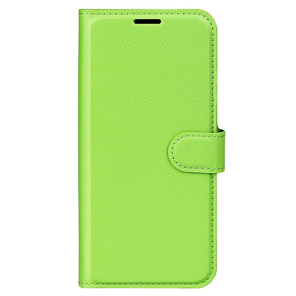 Samsung Galaxy M34 (5G) / F34 (5G) Litchi Læder Flip Cover m. Pung - Grøn