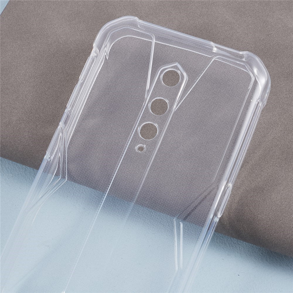 Ulefone Armor X12 Pro - EIDERWOOD Fleksibelt Plast Cover - Gennemsigtig