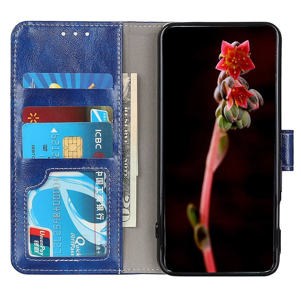 Samsung Galaxy S24+ (Plus) - EIDERWOOD Kunstlæder Flip Cover - Blå
