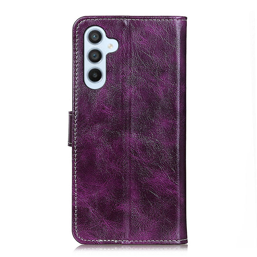 Samsung Galaxy S24+ (Plus) - EIDERWOOD Kunstlæder Flip Cover - Lilla