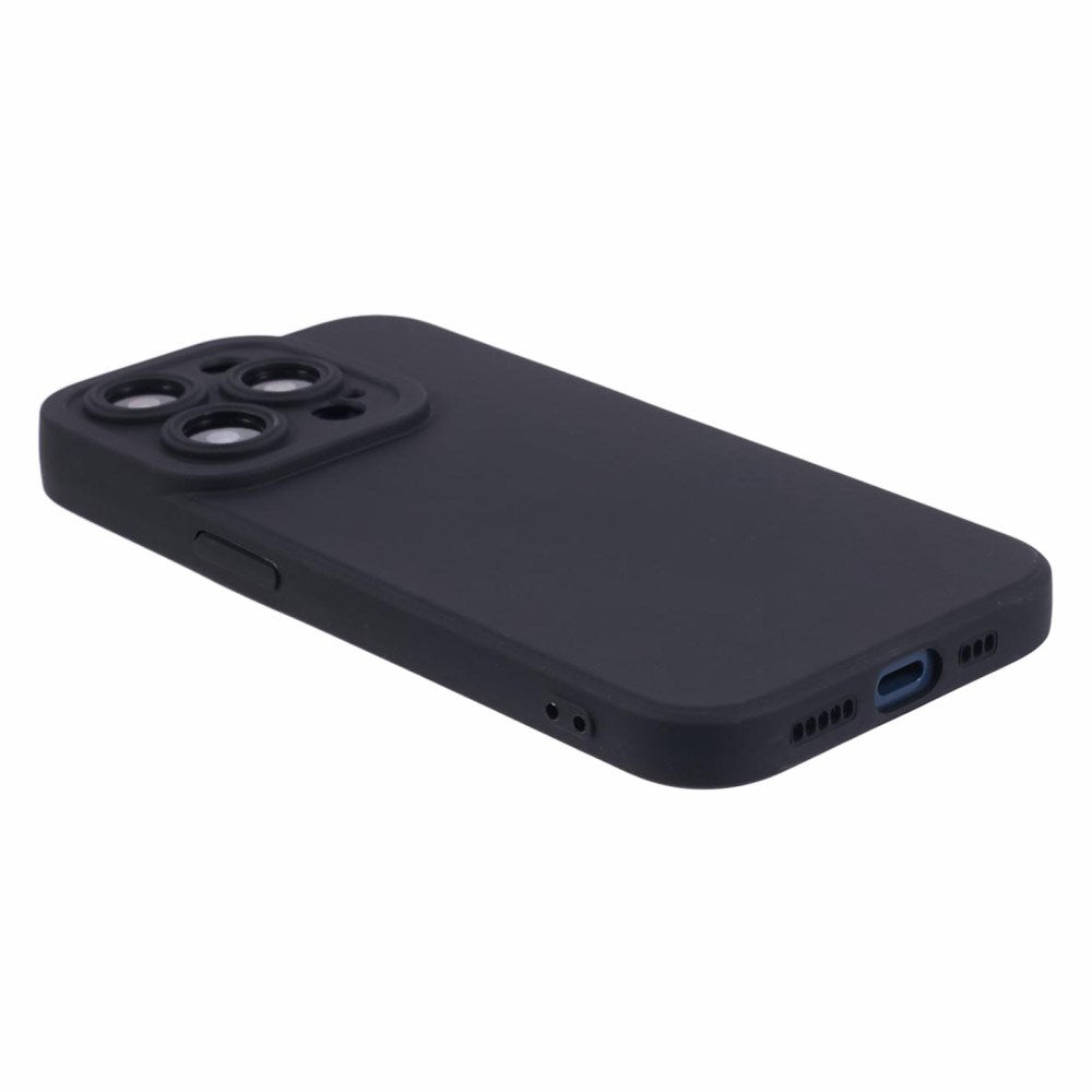 EIDERWOOD iPhone 12 Pro Max Fleksibelt Plastik Bagside Cover - Sort