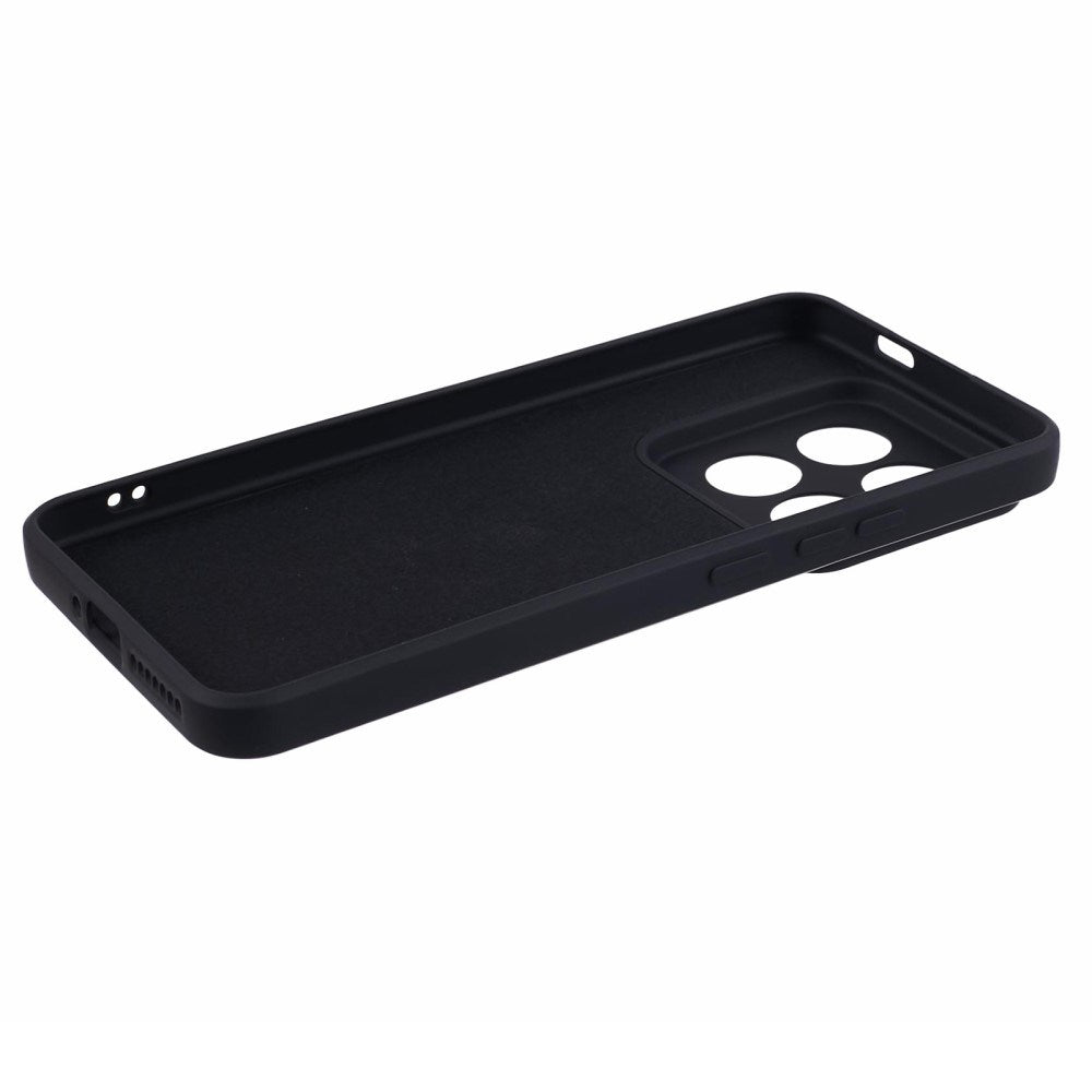 EIDERWOOD Xiaomi 14 Pro Fleksibelt TPU Plastik Bagside Cover - Sort