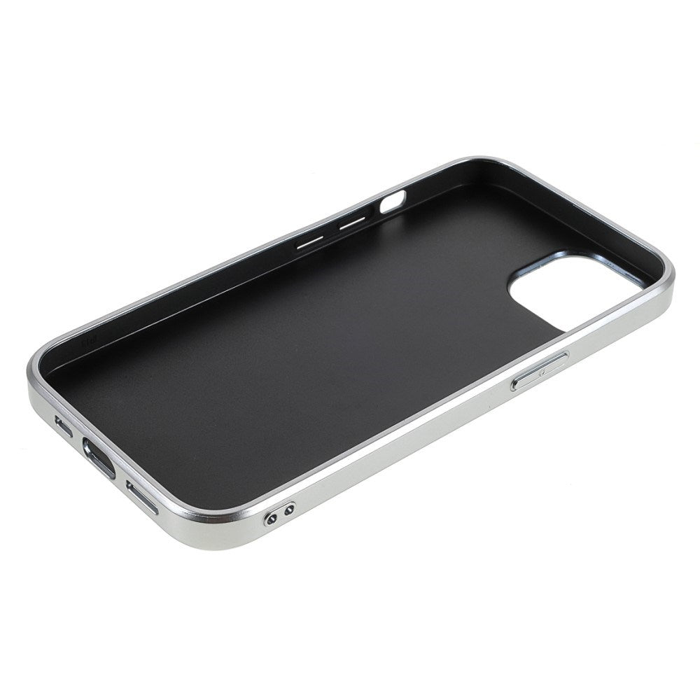 EIDERWOOD iPhone 14 Glitter Hybrid Bagside Cover - Sølv